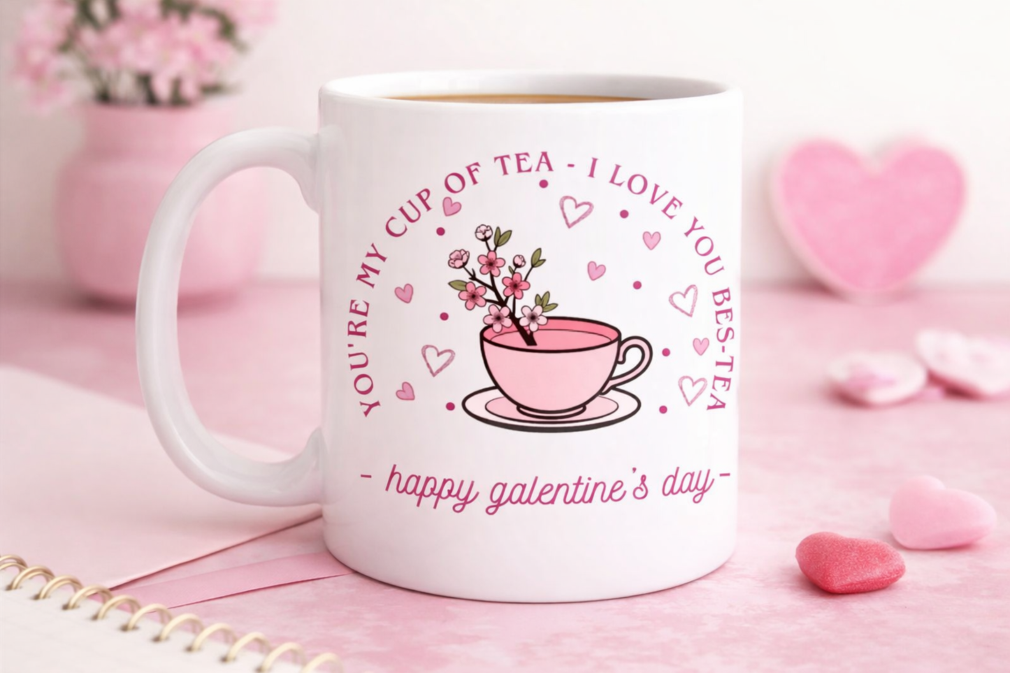 I Love You Bes-Tea Mug