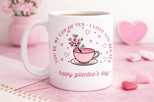 I Love You Bes-Tea Mug